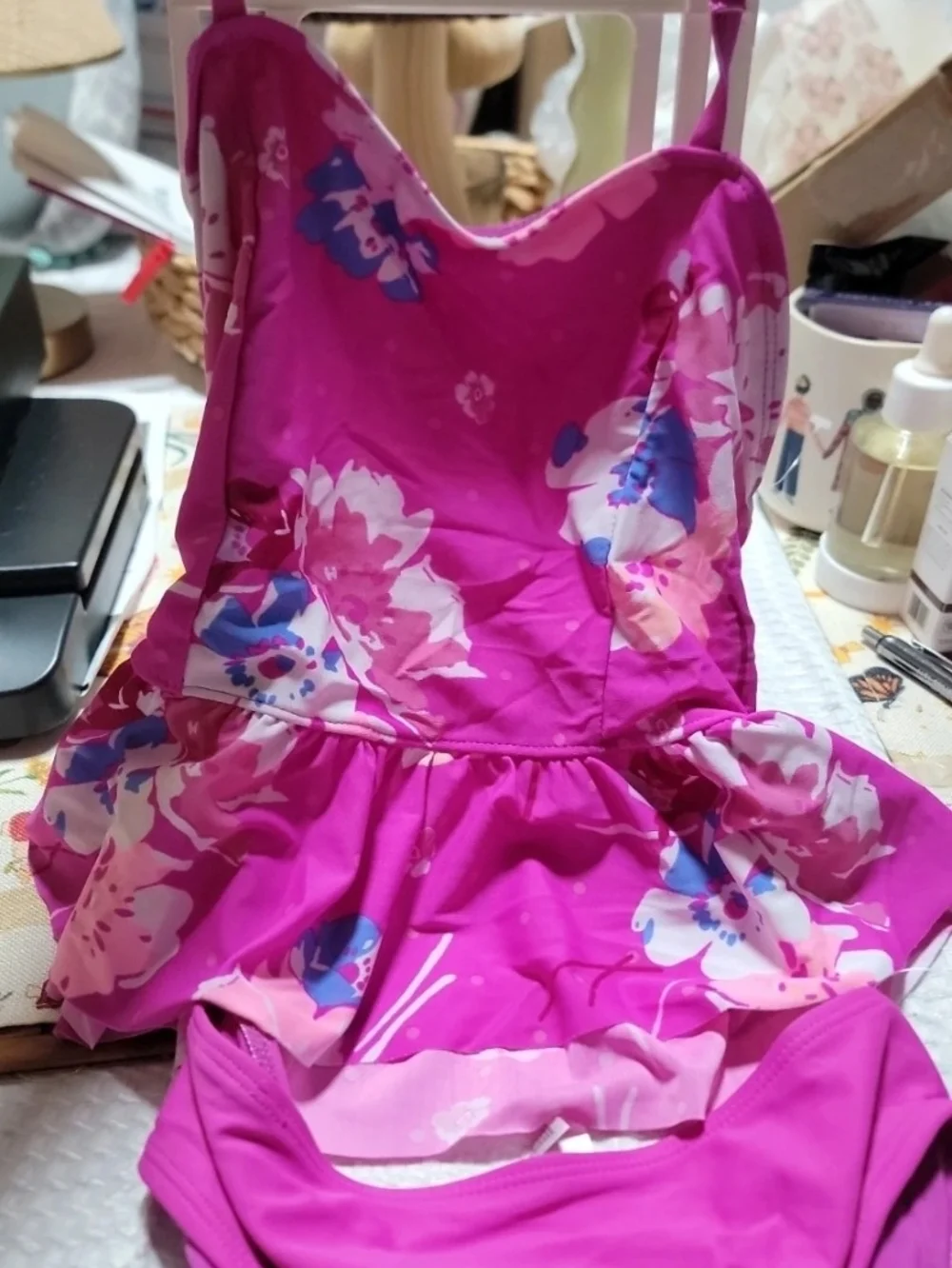 Old Navy girls 2 piece bathing suit size large